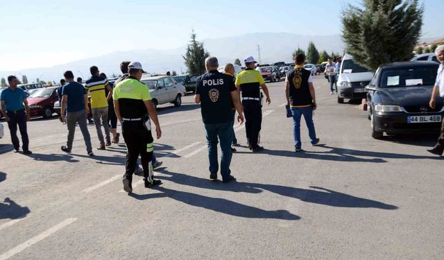 Malatya’da geniş çaplı asayiş uygulaması