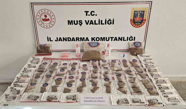 Muş’ta uyuşturucu operasyonu: 2 kişi tutuklandı