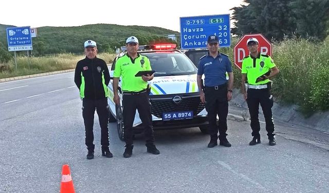 Samsun-Ankara karayolunda trafik tedbirleri