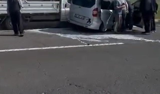 Selim’de trafik kazası: 1 yaralı