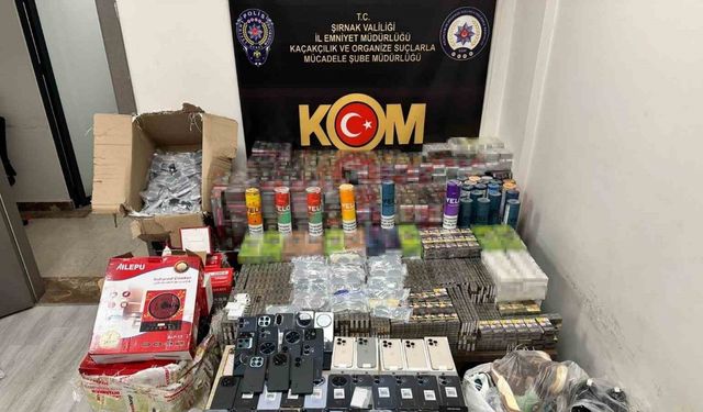 Şırnak’ta kaçakçılık, asayiş, narkotik ve terör operasyonu