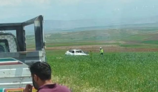 Tutak’ta trafik kazasi iki kişi yaralandı