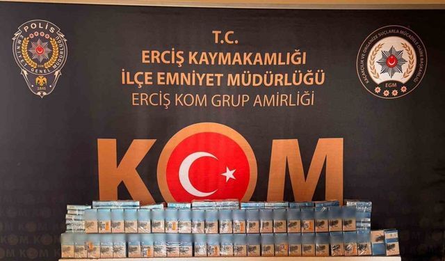 Van’da gümrük kaçakçılığı operasyonu
