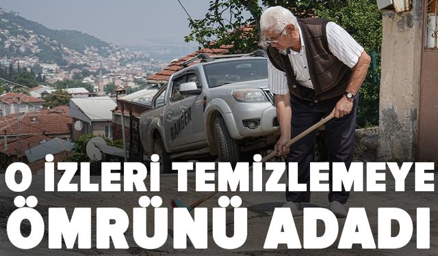 Bursa'da 452 yıllık izi, her gün göreviymiş gibi temizliyor