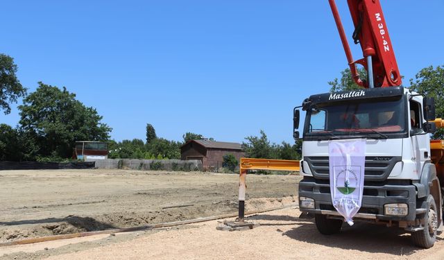 Osmangazi Belediyesi'nden spor alanına bir yatırım daha! Temel atıldı