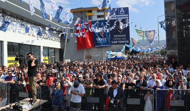 A Parti Bursa İl Başkanlığı açıldı!
