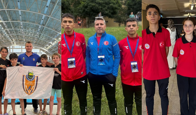 İnegöl Belediyespor'dan oryantiring ve yüzmede başarı