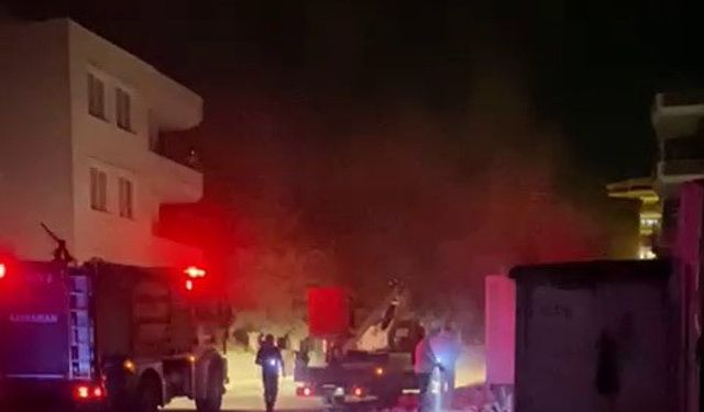 Adıyaman’da elektrik trafosu patladı