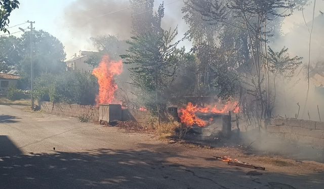 Afyonkarahisar’da yangın paniği
