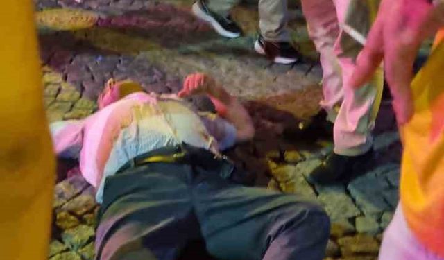 Amca yeğen arasında silahlı kavgaya: 1 yaralı