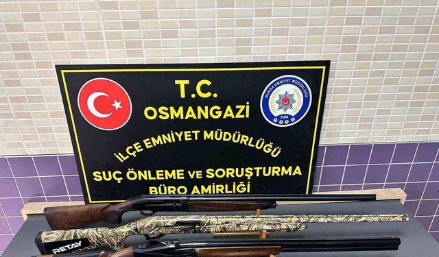 Bursa'da asker uğurlamasında havaya ateş açan şahıslar gözaltında