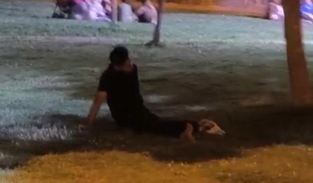 Batman’da uyuşturucunun etkisindeki gençler sokakta baygın halde görüntülendi