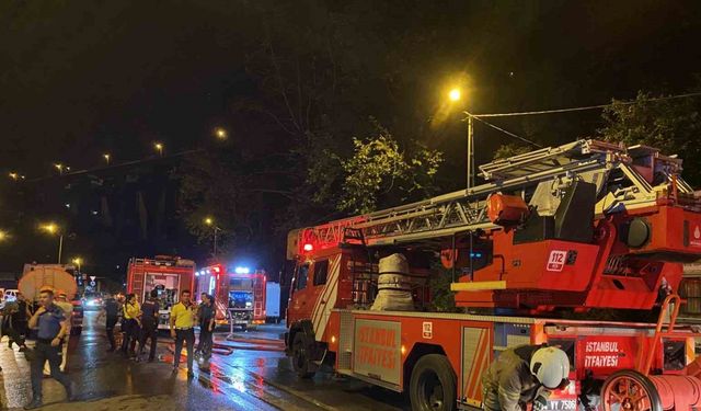 Beykoz’da ağaçlık alanda çıkan yangın söndürüldü