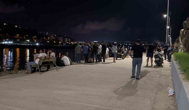 Denizde kaybolan şahsı arama çalışmaları devam ediyor