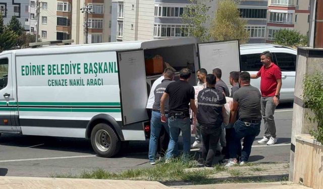 Edirne’de şüpheli ölüm