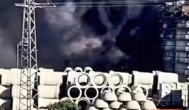 Elazığ OSB’de korkutan yangın