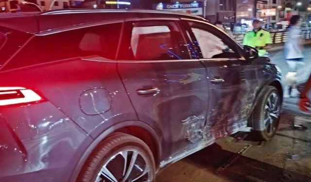 Elazığ’da trafik kazası: 1 yaralı