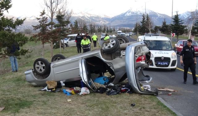 Erzurum kent merkezinde 6 aylık trafik kazası bilançosu