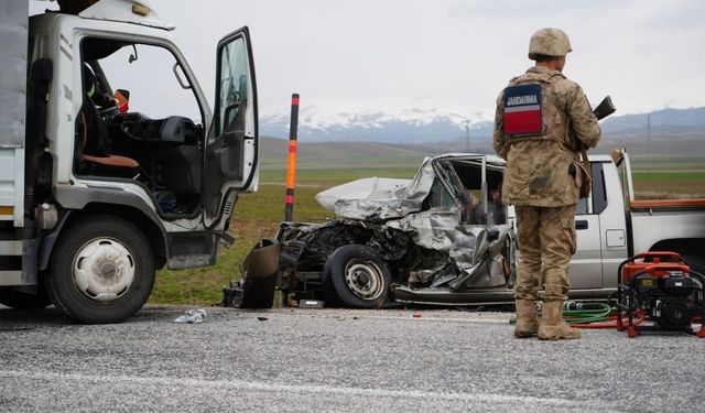 Erzurum’da jandarma bölgesinde bir ayda 30 trafik kazası