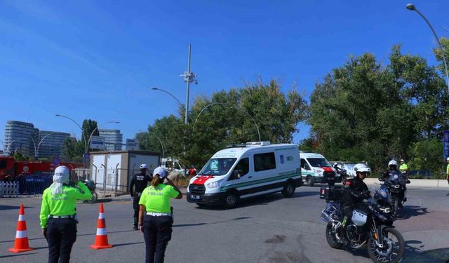 Eskişehir’de orman yangınında şehit olan 5 AKUT gönüllüsü Ankara’da son yolculuğuna uğurlandı