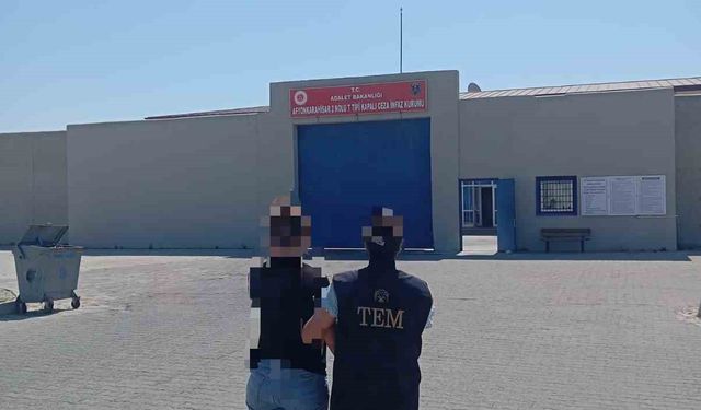FETÖ’ye üye olmaktan hapis cezasıyla aranan şahıs yakalandı