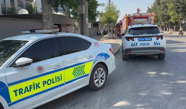 Gaziantep’te tekstil fabrikasında çıkan yangın söndürüldü
