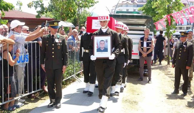 Giresun, Şehidini sonsuzluğa uğurladı