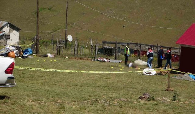 Giresun’da mera kavgasındaki cenazeler savcılık incelemesinin ardından hastane morguna kaldırıldı