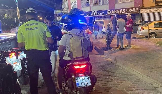Gönen’de yoğun trafik denetimi