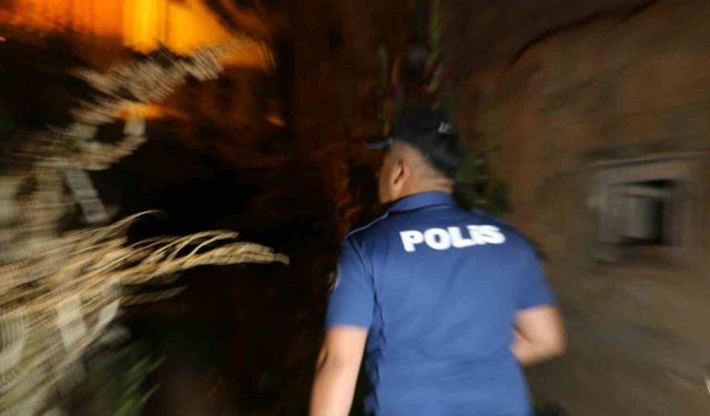 Hakkari polisinden metruk evler ve ormanlık alanlarda asayiş uygulaması
