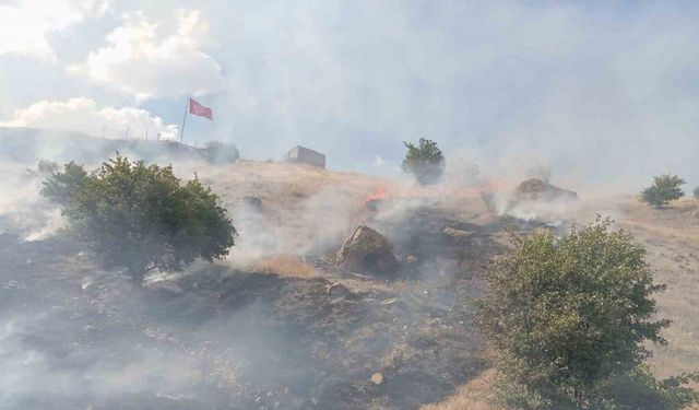 Hakkari’de çıkan yangınlara müdahale edildi