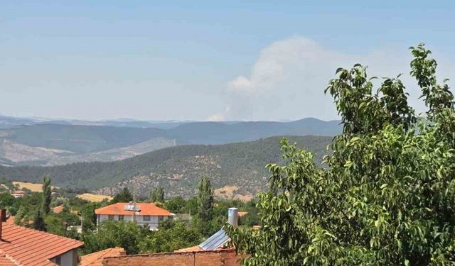Harmancık yangını ikinci gününde de devam ediyor