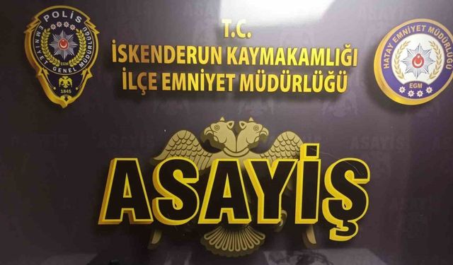 İskenderun’da işyeri hırsızlığı: 3 şüpheli tutuklandı