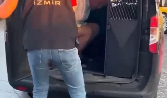 İzmir’de 21 yıl hapis cezasıyla aranan hırsız yakalandı