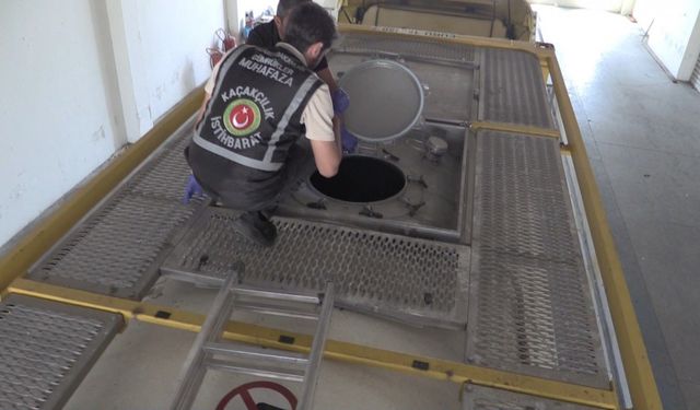 Kapıkule’de boş tankerden 10 bine yakın kaçak elektronik sigara çıktı