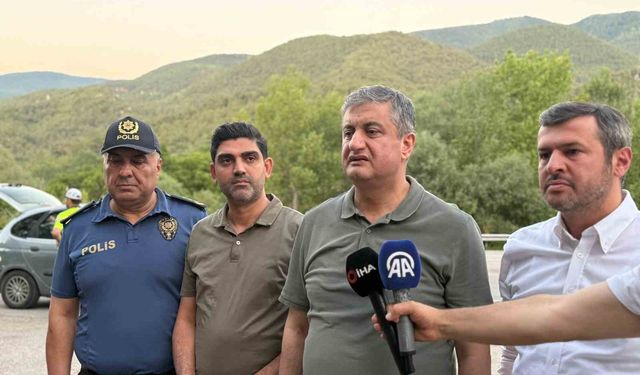Karabük Valisi Yavuz’dan yangınla ilgili açıklama: "Rüzgar bizi sıkıntıya sokuyor"