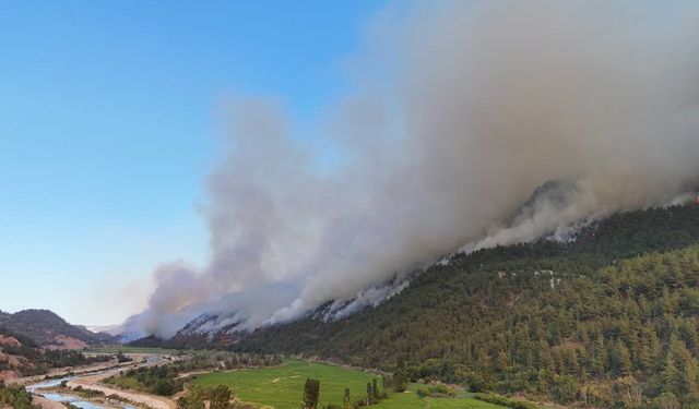 Karabük’te orman yangını 78. saatinde: Sarp arazide helikopterle müdahale sürüyor