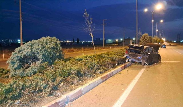 Karaman’da otomobiller çarpıştı: 3 yaralı