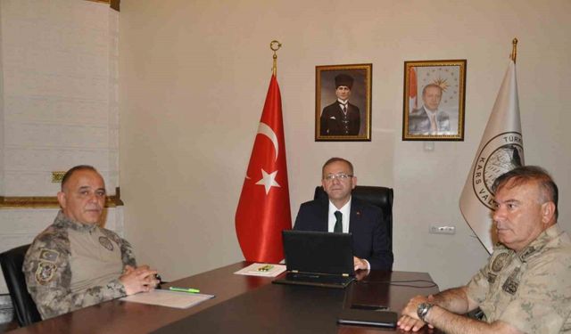 Kars’ta asayiş ve güvenlik toplantısı