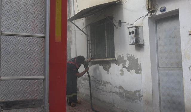 Kilis’te evde çıkan yangın kısa sürede söndürüldü