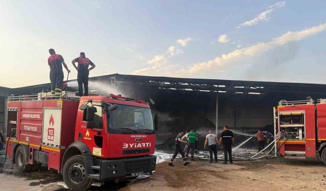 Kırşehir’de Petlas fabrikasında yangın