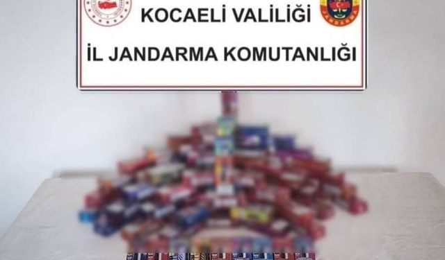 Kocaeli’de kaçak tütün operasyonu