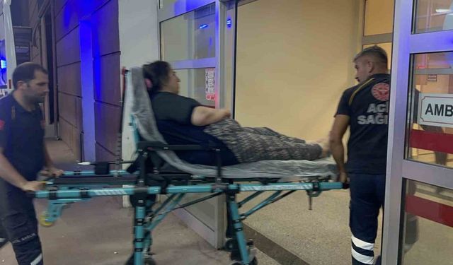 Kontrolden çıkan otomobil bariyere çarptı: 1 yaralı