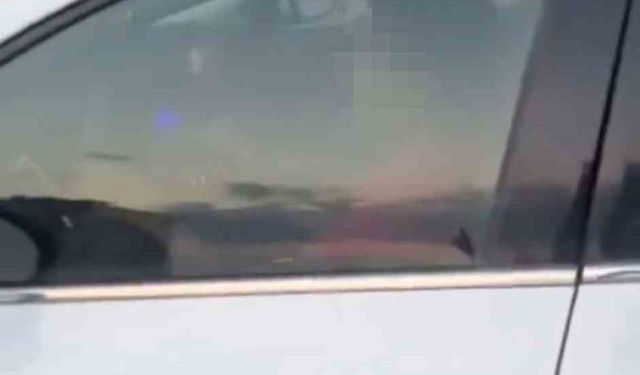 Küçük çocuğuna otomobil kullandıran babaya 18 bin TL ceza