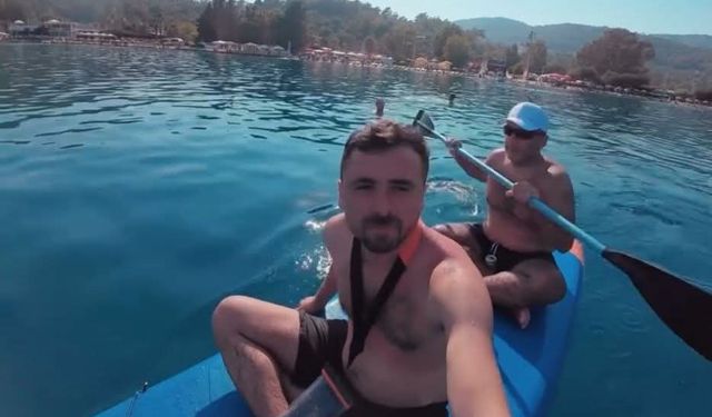 Kürek sörfçülerinin son görüntüleri ortaya çıktı
