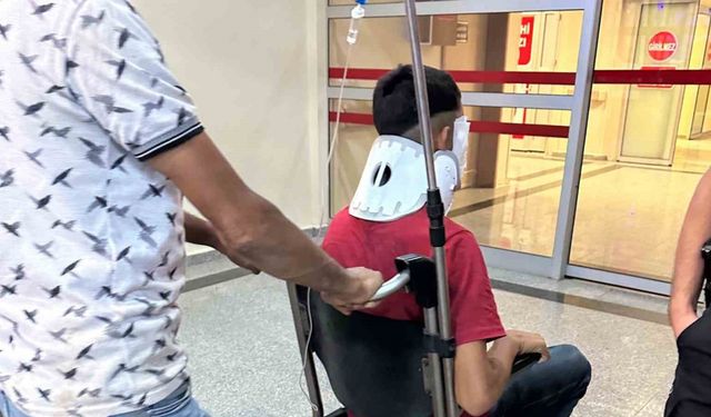 Maç esnasında saldırıya uğrayan genç hastaneye kaldırıldı