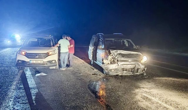 Malatya’da iki otomobil çarpıştı: 4 yaralı
