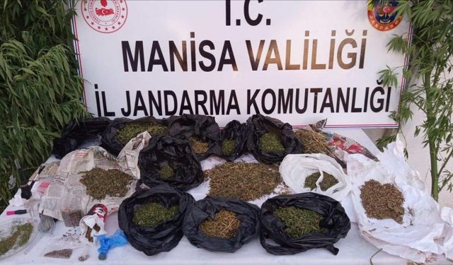 Manisa’da jandarmadan uyuşturucu operasyonu: 2 tutuklama