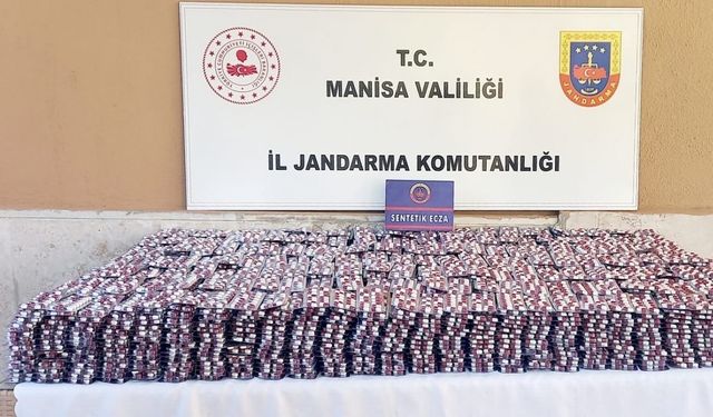 Manisa’da jandarmadan uyuşturucuya darbe