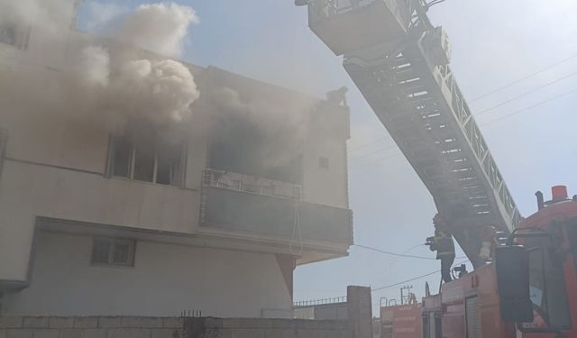 Mardin’de müstakil evde çıkan yangın söndürüldü